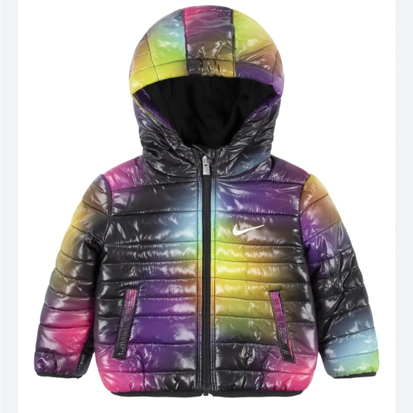 Nike Kids Rainbow Puffer Jacket